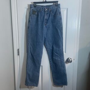 Cinch Men's Straight Fit Blue Jeans 29x32 100% Cotton